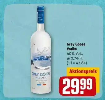 REWE Grey goose vodka Angebot