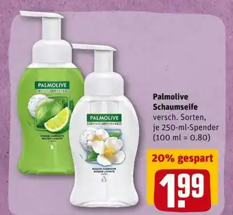 REWE Palmolive schaumseife Angebot