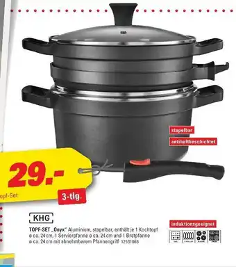 Höffner Khg topfset „onyx“ Angebot