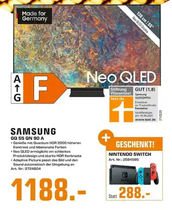 Saturn Samsung gq 55 qn 90 a Angebot