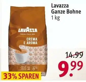 Rossmann Lavazza ganze bohne Angebot