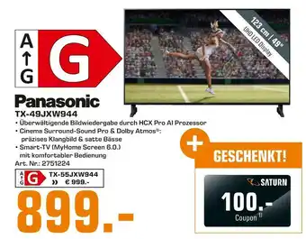 Saturn Panasonic tx-55jxw944 fernseher Angebot