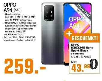 Saturn Oppo a94  5g smartphone Angebot