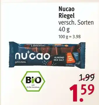 Rossmann Nucao riegel Angebot