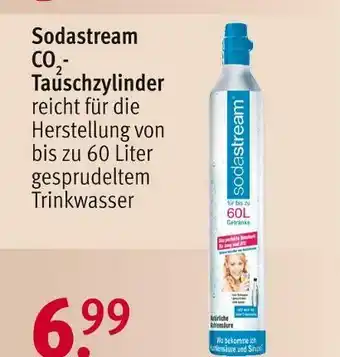 Rossmann Sodastream co2- tauschzylinder Angebot