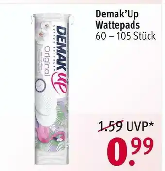 Rossmann Demak’up wattepads Angebot