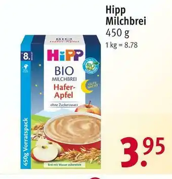 Rossmann Hipp milchbrei Angebot