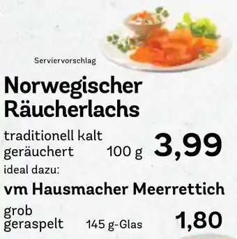 AEZ Norwegischer Räucherlachs 100g Angebot