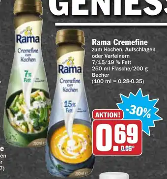 AEZ Rama Cremefine 250ml/200g Becher Angebot