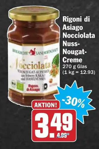 AEZ Rigoni di Asiago Nocciolata Nuss Nougat Creme 270g Angebot