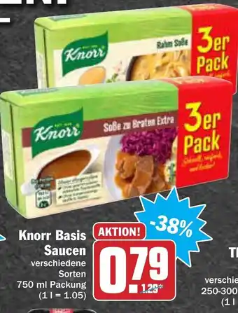 AEZ Knorr Basis Saucen 750ml Angebot