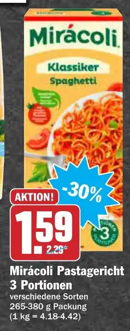 AEZ Mirácoli Pastagericht 3 Portionen 265-380g Angebot