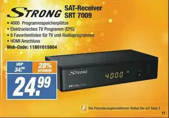 Expert Strong Sat-receiver Srt7009 Angebot