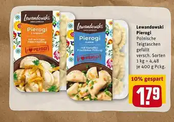 REWE Lewandowski Pierogi Angebot