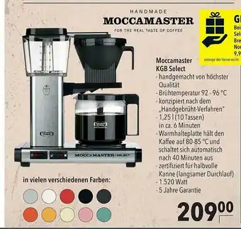 CITTI Markt Moccamaster KGB Select Angebot