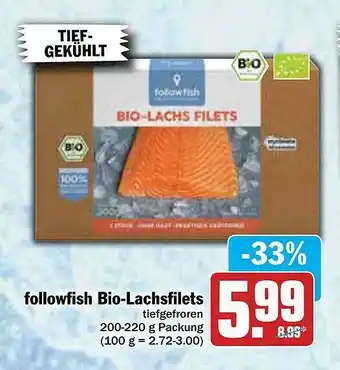 AEZ Followfish Bio-lachsfilets Angebot