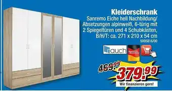 Poco Kleiderschrank Rauch Angebot