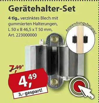 Sonderpreis Baumarkt Gerätehalter Set Angebot