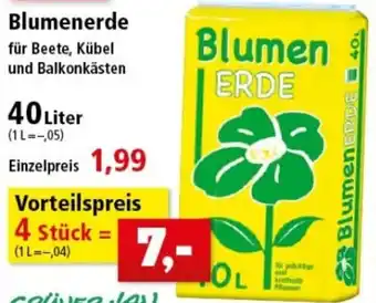 Thomas Philipps Blumenerde 40L Angebot