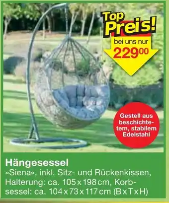 Jawoll Hangesessel Siena Angebot