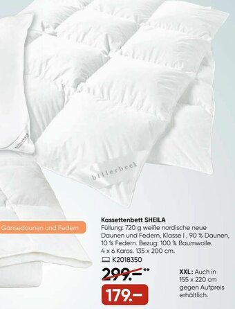 Galeria Kassettenbett SHEILA Angebot