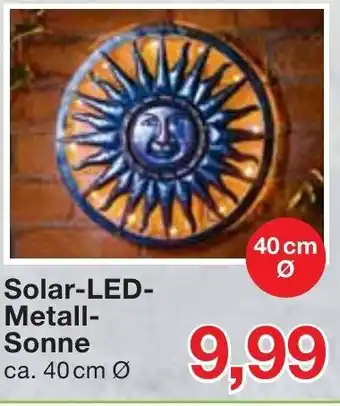 Jawoll Solar-LED-Metall-Sonne Angebot