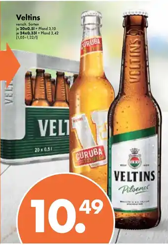 Trink und Spare Veltins Pilsener 20*500ml/24*330ml Angebot