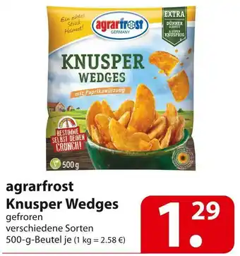 Famila Nord Ost Agrarfrost knusper wedges Angebot