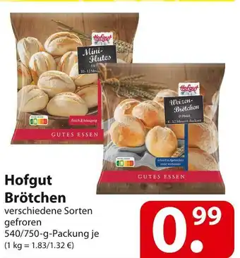 Famila Nord Ost Hofgut brötchen Angebot