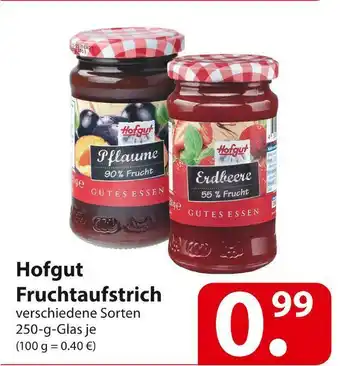 Famila Nord Ost Hofgut fruchtaufstrich Angebot