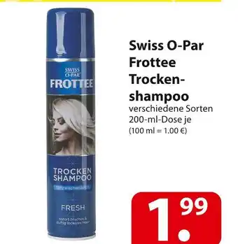 Famila Nord Ost Swiss o-par frottee trockenshampoo Angebot