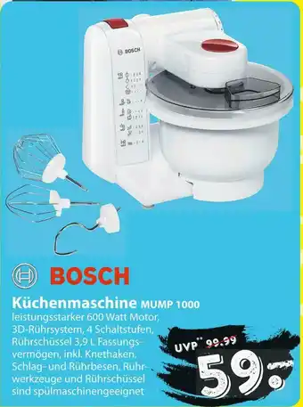 Famila Nord Ost Bosch küchenmaschine mump 1000 Angebot