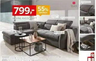 XXXLutz Wohnlandschaft, couchtisch oder beistelltisch Angebot