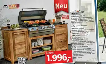 Bauhaus Kingstone Teakschrank Mit Tür Angebot