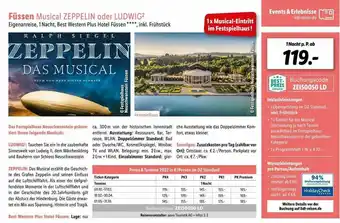 Lidl Reisen Füssen Musical Zeppelin Oder Ludwig Angebot