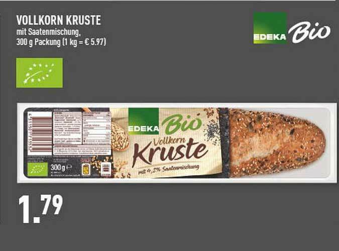 Edeka Bio Vollkorn Kruste Angebot bei Marktkauf