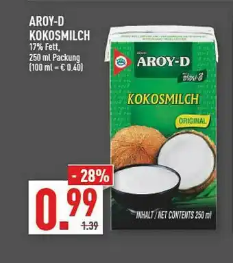 Marktkauf Aroy-d Kokosmilch Angebot