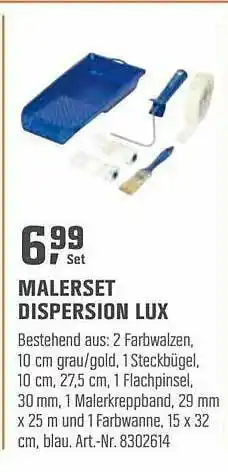 OBI Malerset Dispersion Lux Angebot