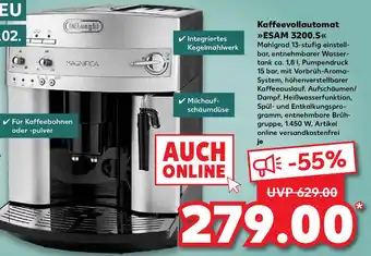 Kaufland Kaffeevollautomat »ESAM 3200.S« Angebot