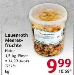 Selgros Lauenroth Meeresfrüchte Angebot