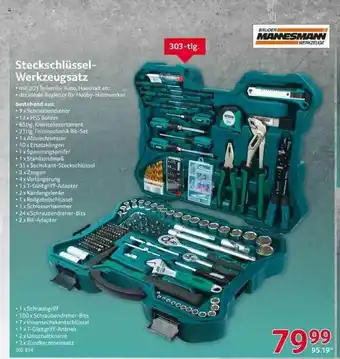 Selgros Mannesmann Steckschlüssel-werkzeugsatz Angebot