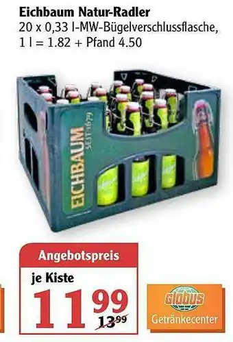 Globus Eichbaum Natur-radler Angebot