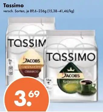 Trink und Spare Tassimo 89,6-236g Angebot