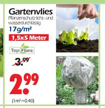 Wreesmann Gartenvlies 17 g/m 1,5 x 5 Meter Angebot