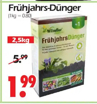 Wreesmann Fruhjahrs-Dunger 2,5 kg Angebot