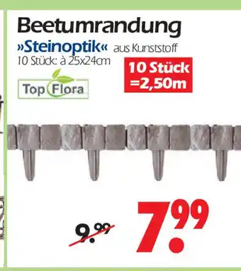 Wreesmann Beetumrandung Steinoptik 10 stuck 25 x 24 cm Angebot