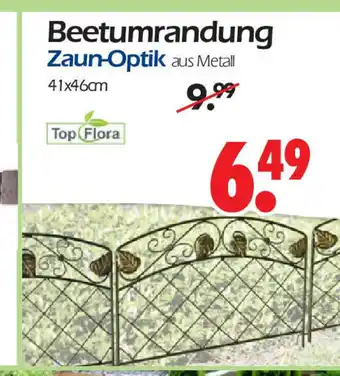 Wreesmann Beetumrandung Zaun-Optik 41 x 46 cm Angebot