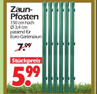 Wreesmann Zaun-Pfosten 150 cm Angebot