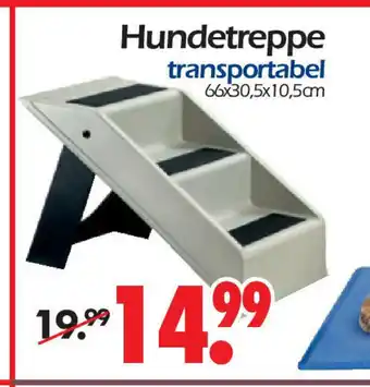 Wreesmann Hundetreppe transportabel 66 x 30,5 x 10,5 cm Angebot