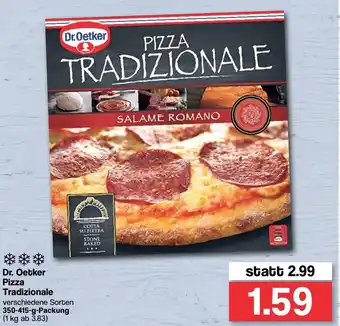 Famila Nord West Dr. Oetker Pizza Tradizionale 350-415g Packung Angebot